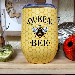 Queen Bee tumbler cup